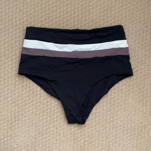 Lspace rebel high waist bikini bottom